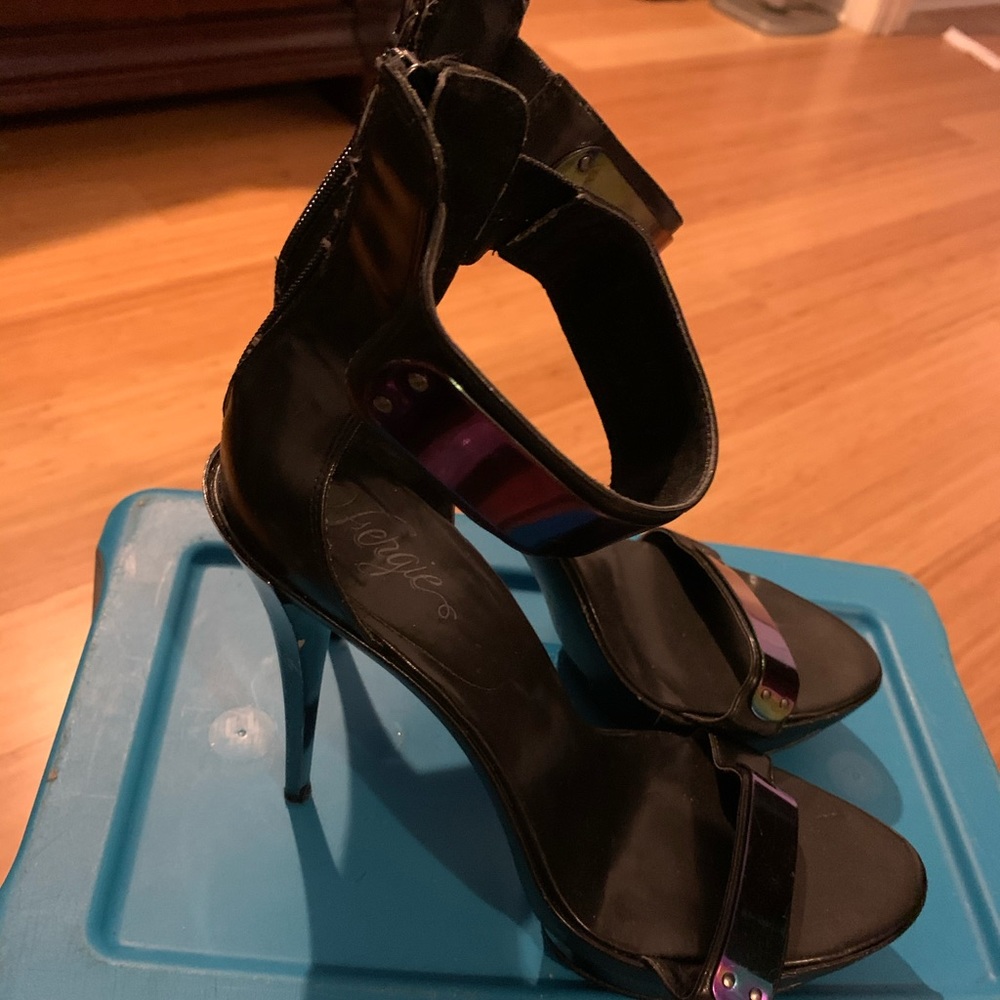 Black heels